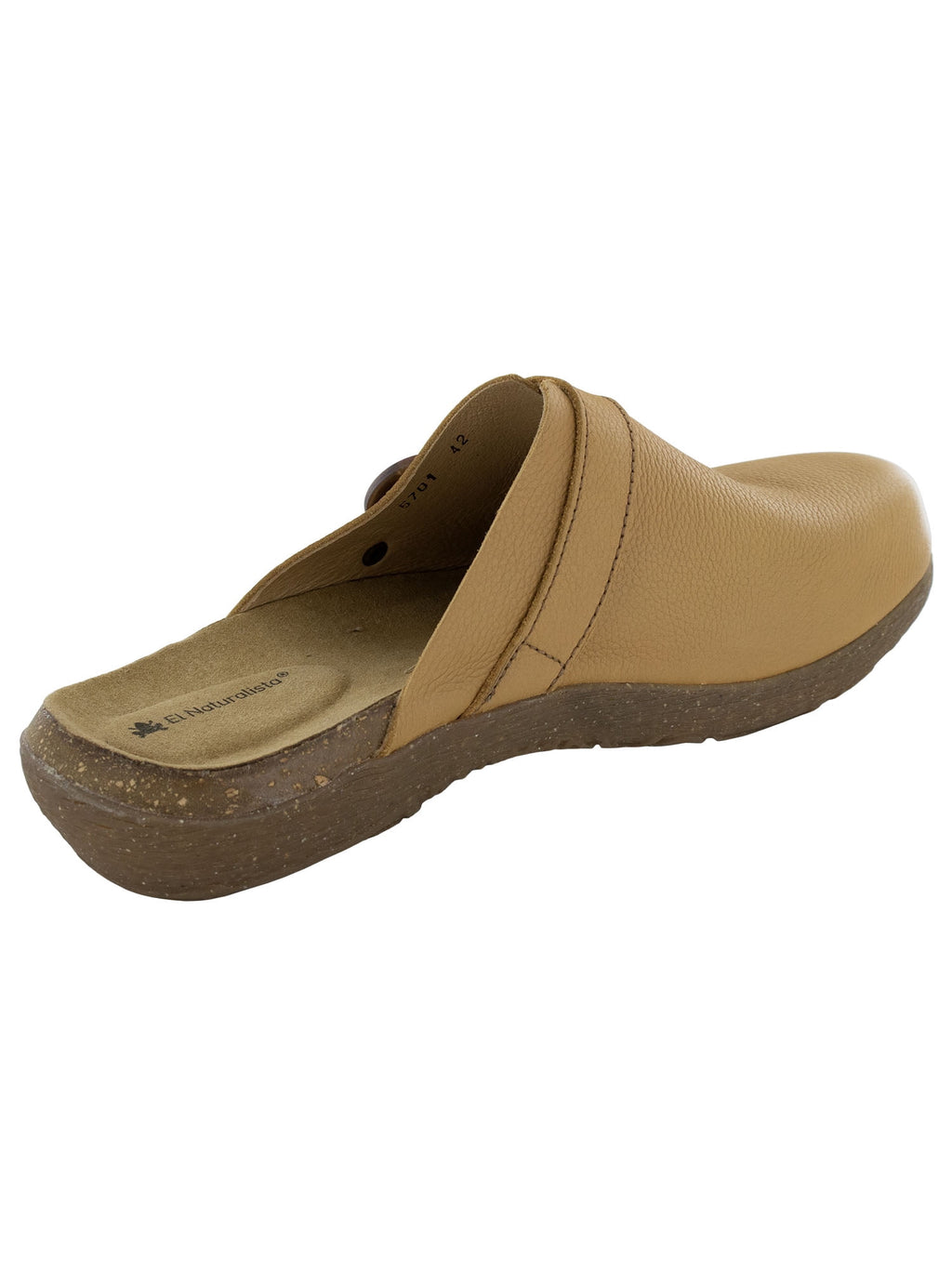 El Naturalista Womens Wakatiwai N5701 Leather Clog Shoes, Toffee, EU 41 / US 10