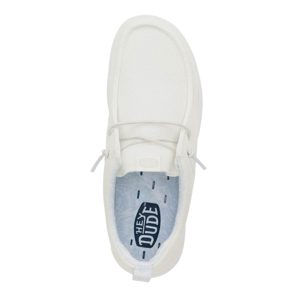HEYDUDE Women Wendy Hey2O Mesh, White, 11