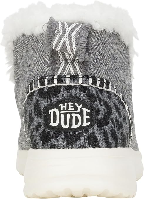 HEYDUDE Women's Denny Leopard Shoes Size 5