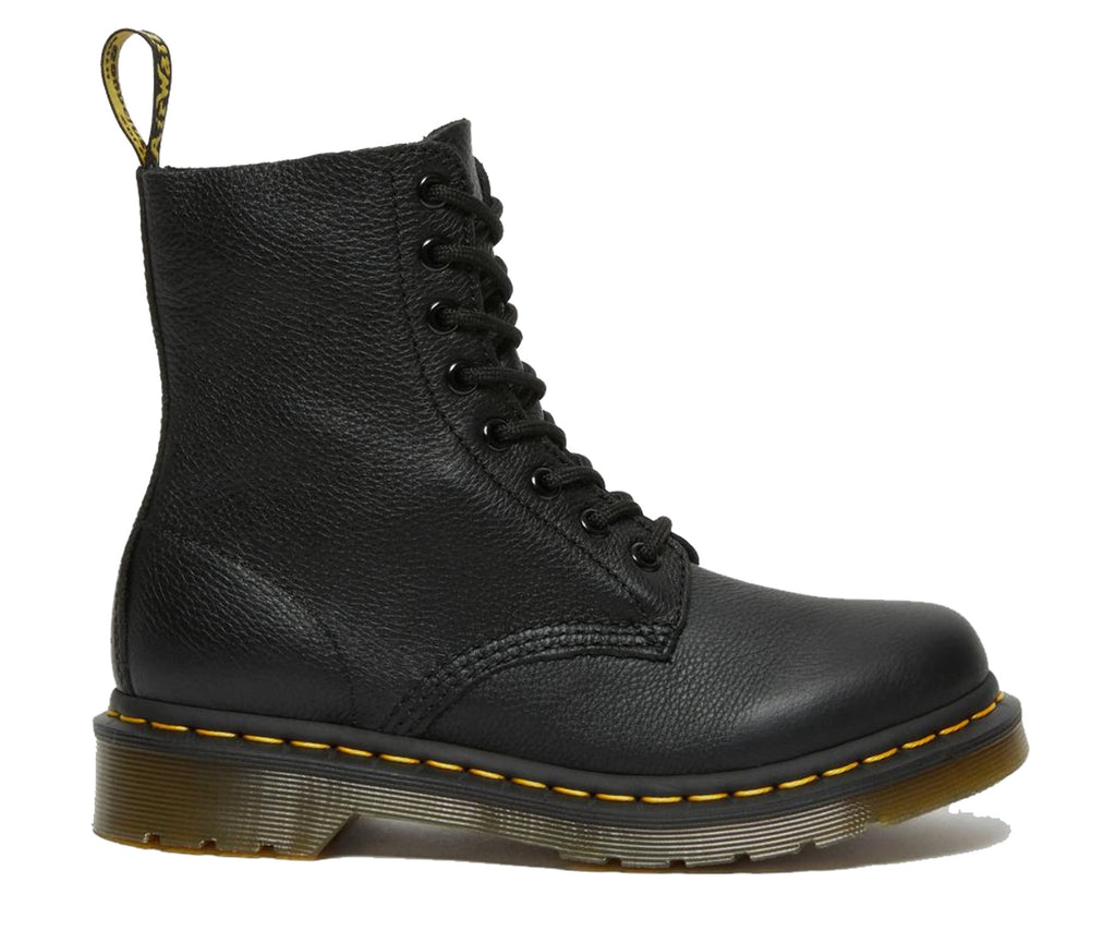 Dr Martens Women's 1460 Pascal Boot Black Virginia Leather - 13512006