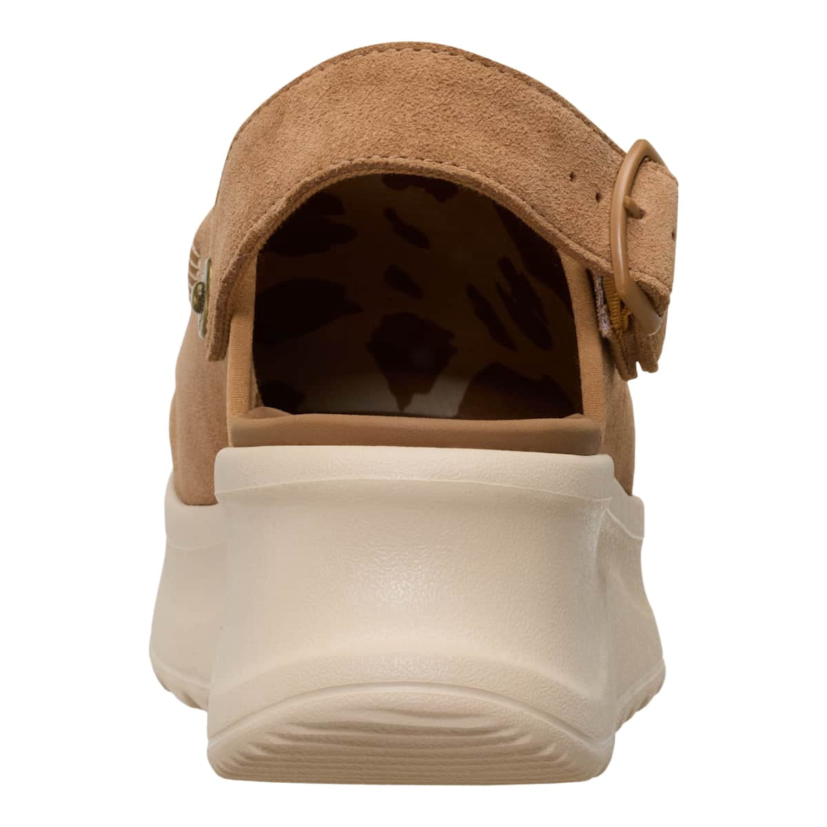 HEYDUDE Delray Clog Suede, Tan, 6