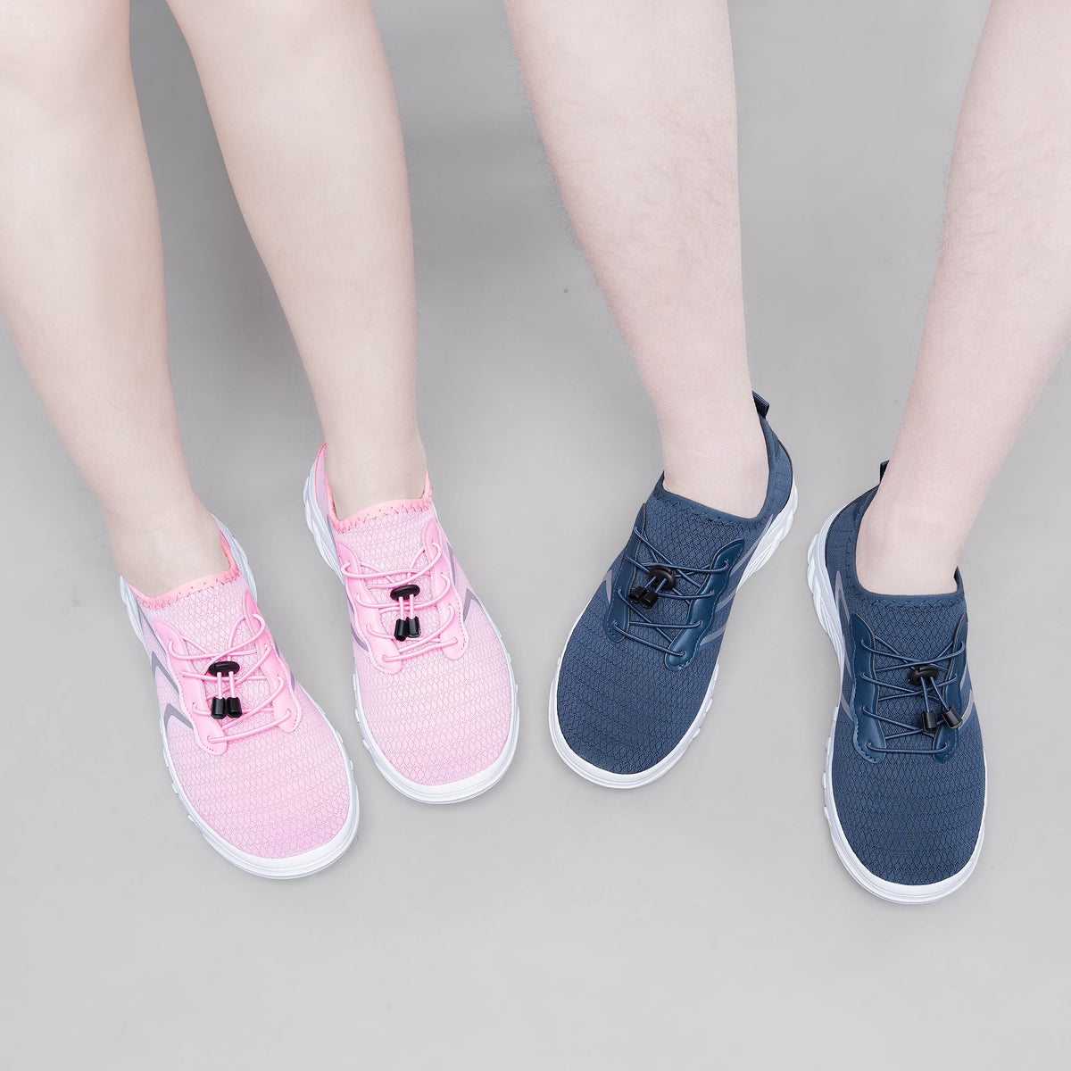 BNRSHOE Water Shoes for Women Men Quick-Dry Aqua Slip-ons for Beach Pool River Swim Surf Boating Fishing Diving