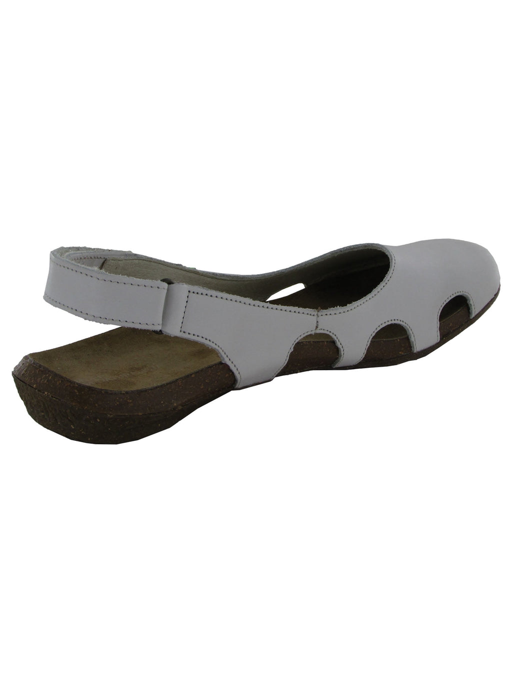 El Naturalista Womens Wakataua N413 Sandal Shoes, White, EU 36 / US 6