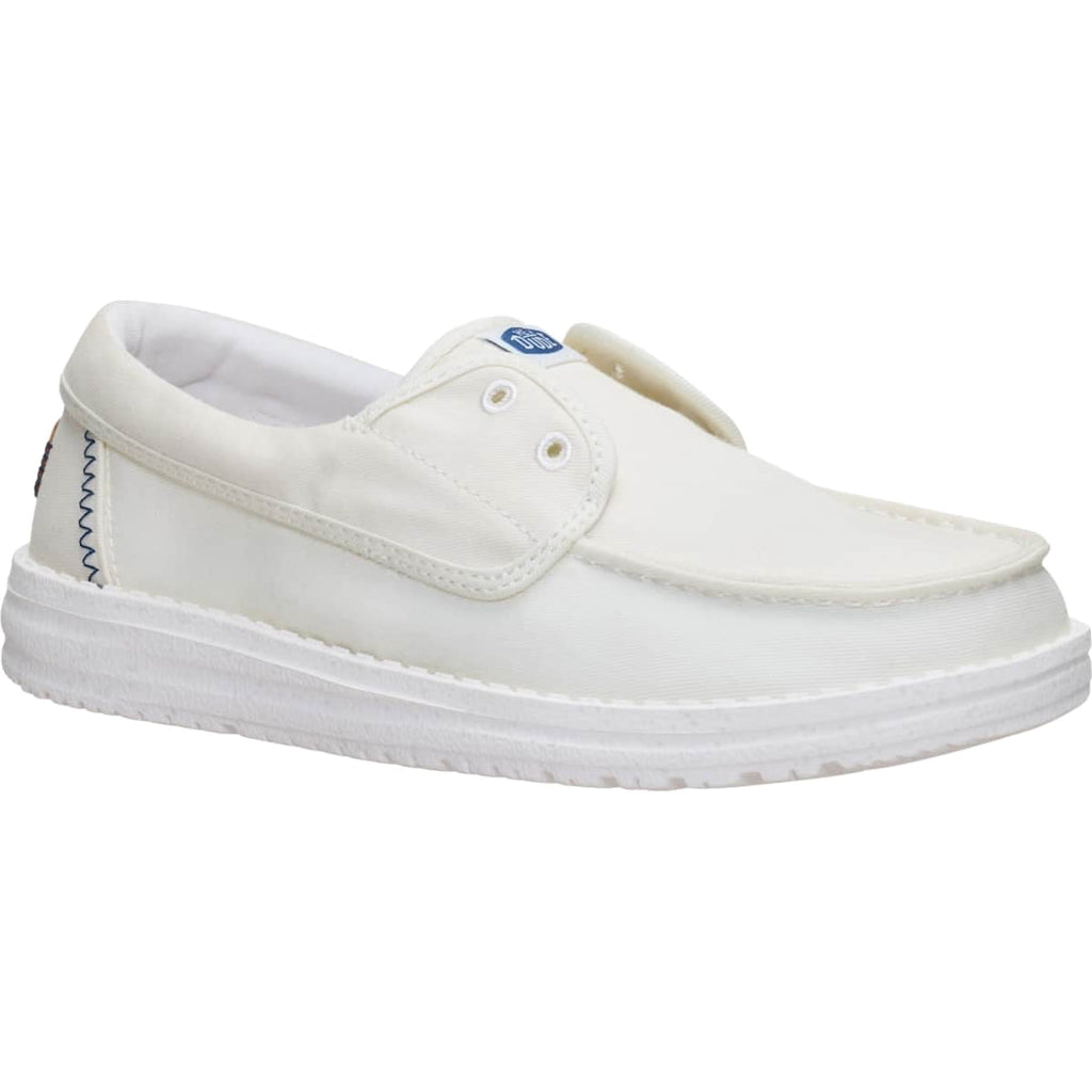 HEYDUDE Women Wendy Cru Gingham, Skyway Blue/Multi, 9