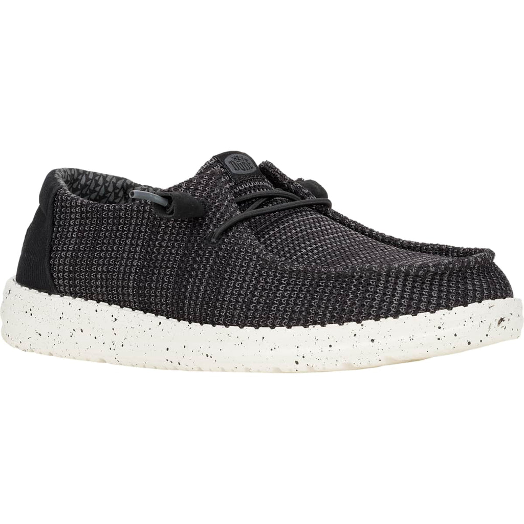 HEYDUDE Wendy Stretch Sox Wide, Light Grey, 8