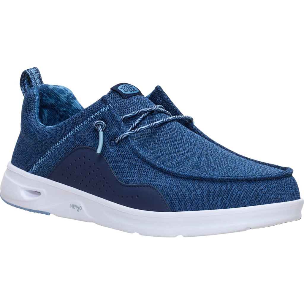 HEYDUDE Men HEYDUDE Mens Wally Hey2O Mesh, Monument Grey/Dawn Blue, 11, Monument Grey/Dawn Blue, 11