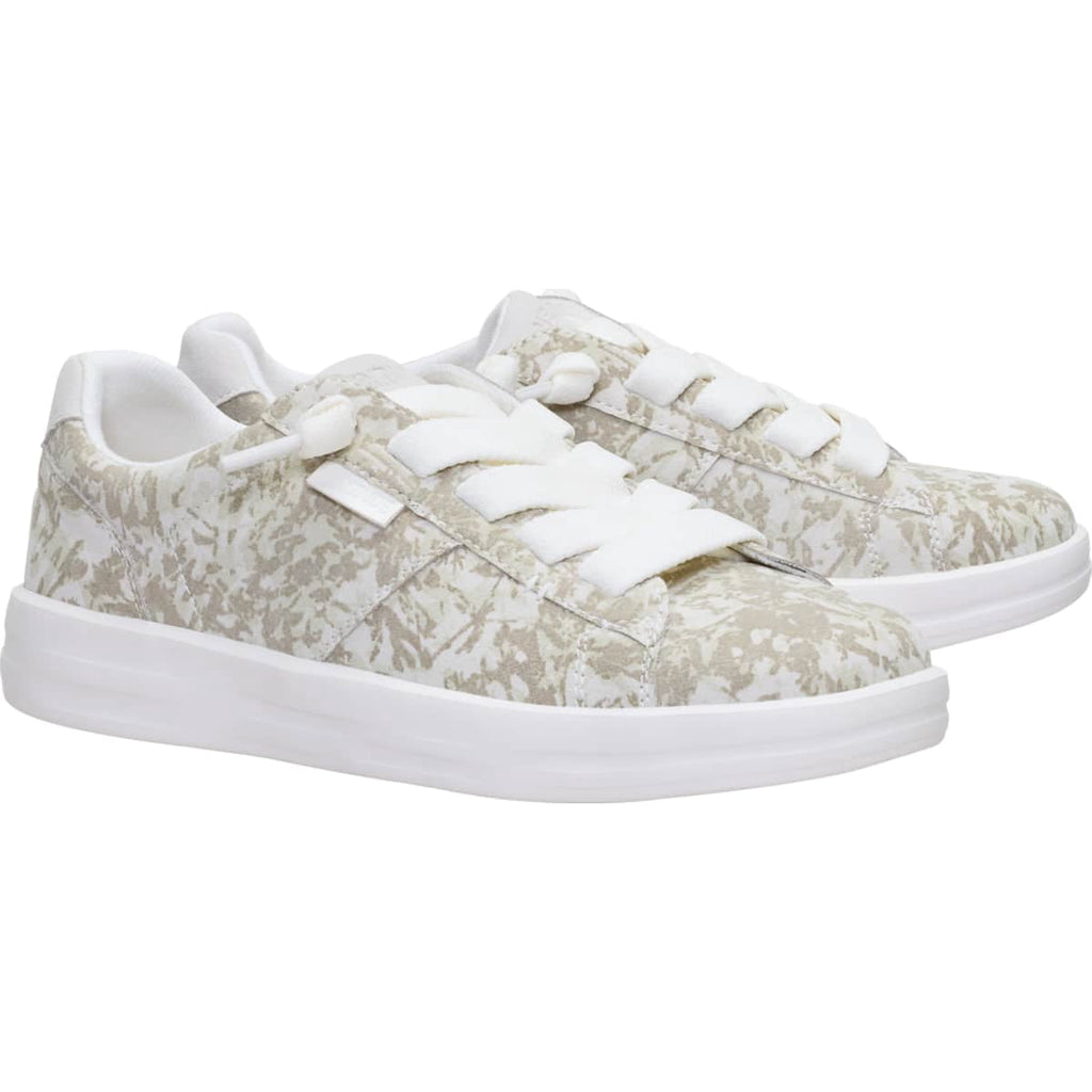 HEYDUDE Karina Duo Classic Camo, Snow White/Camo, 9