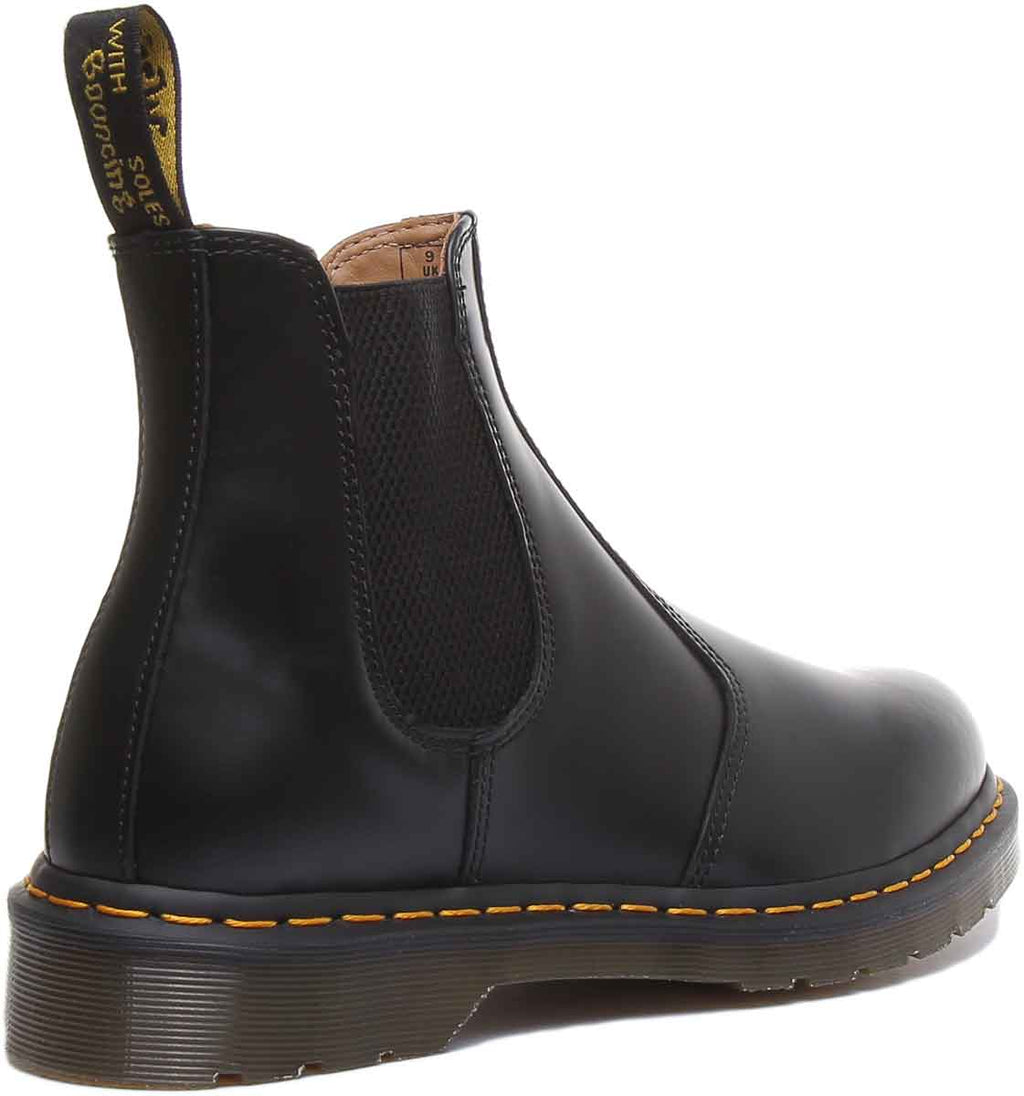 Dr. Martens Chelsea Ankle Boots - Black Smooth Black (Men's)