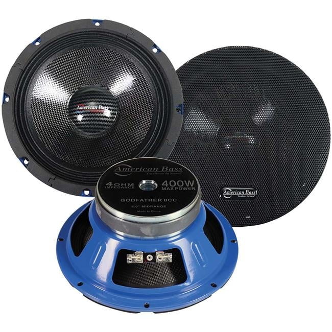 8 in. Midrange Speaker - 400W Max 4 Ohm