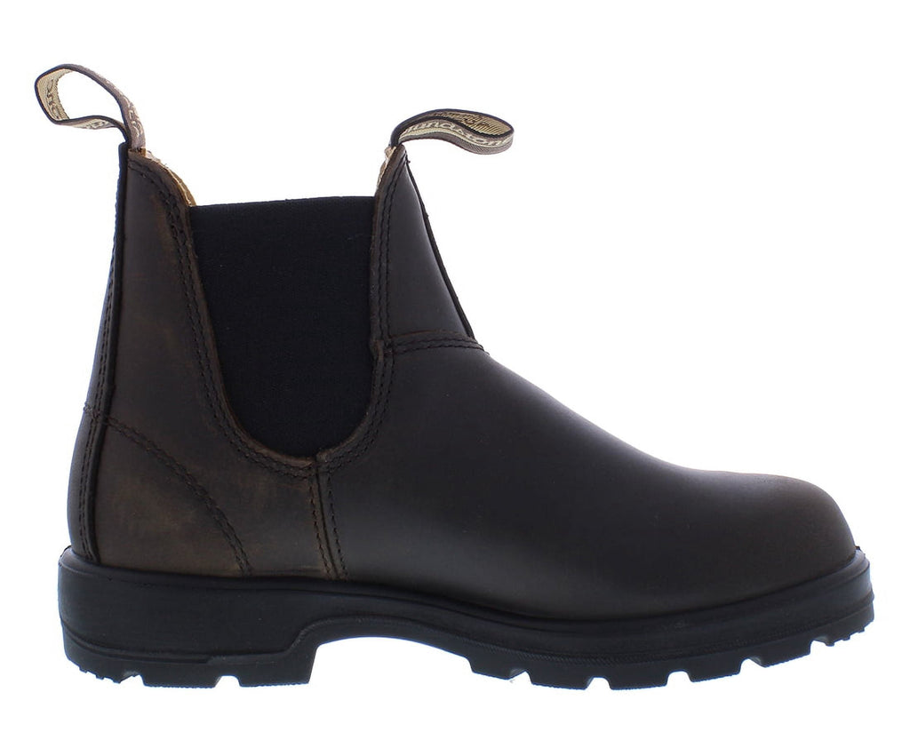 Blundstone Elastic Sided Boot Lined Unisex Shoes Size 6.5, Color: Brown