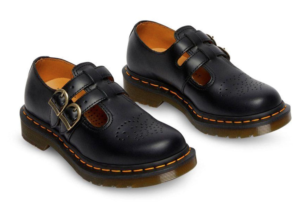 Dr. Martens Women's 8065 Mary Jane Black Ankle-High Flat - 9M