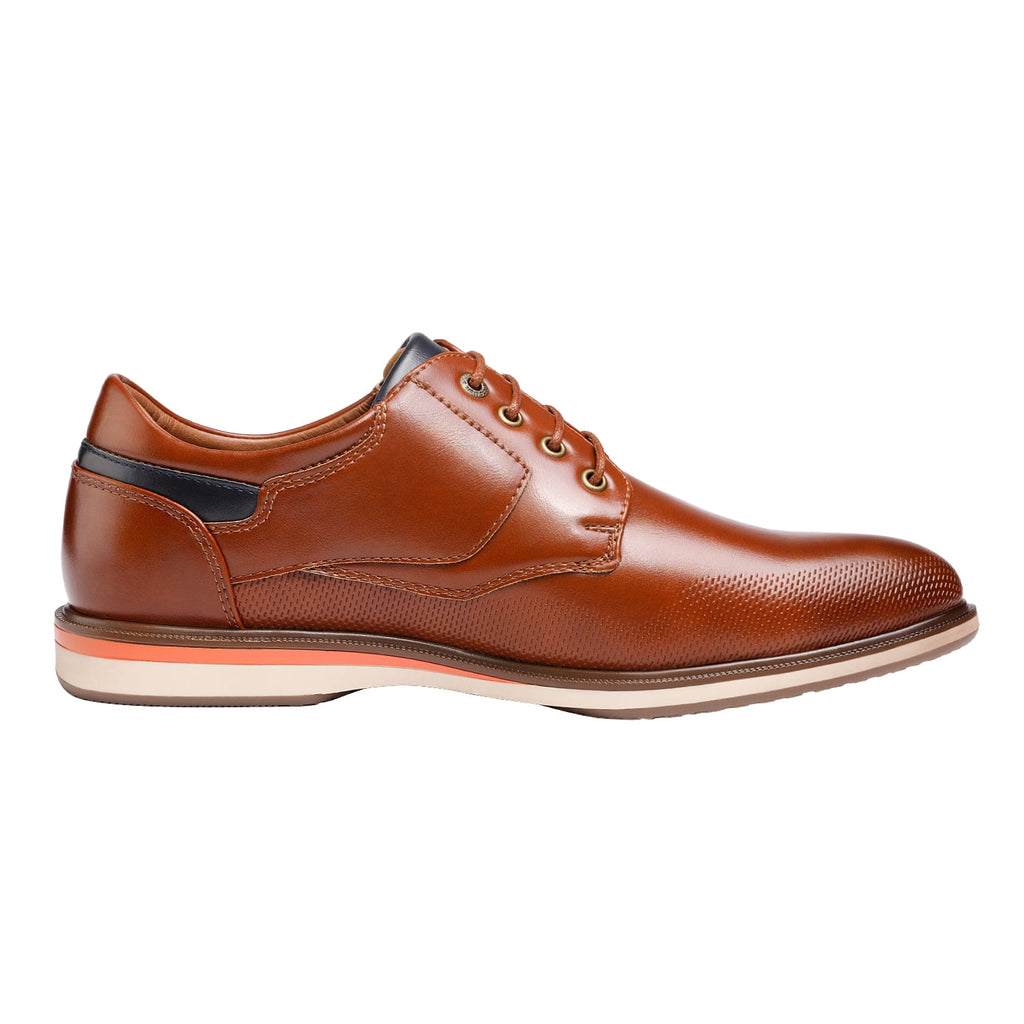 Bruno Marc Mens Casual Shoes Round Toe Classic Lace-up Oxford Shoes Dress Shoes LG19009M BROWN Size 8.5