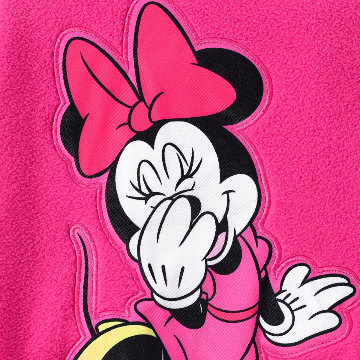Disney Girls Bomber Jacket Minnie Mouse Colorblock Varsity Lightweight Sweatshirts Gift Fall Spring Sizes 3-10