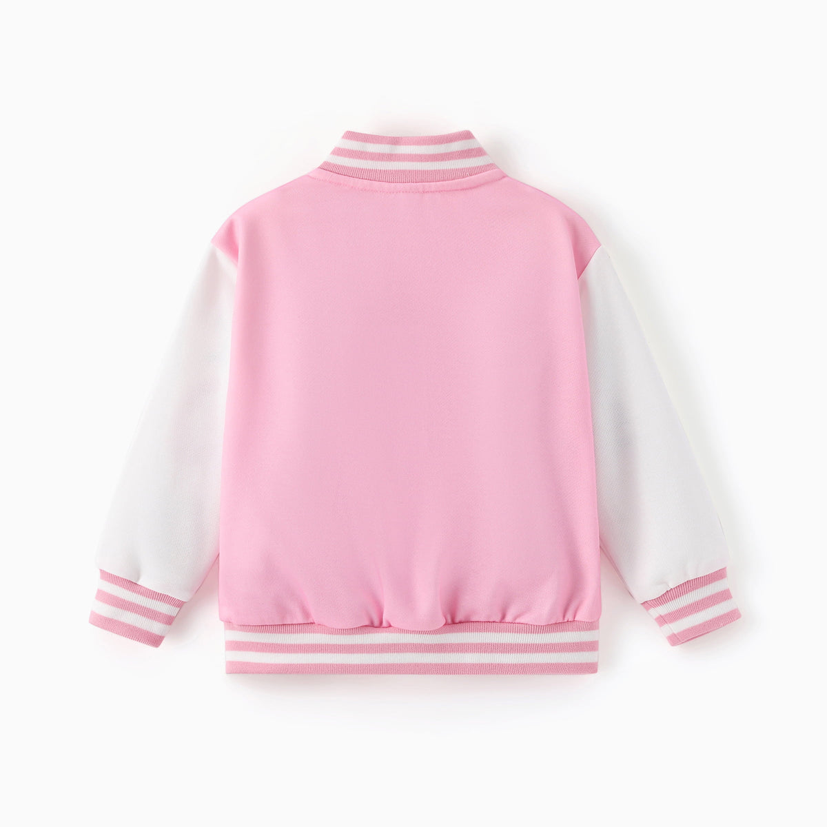 Disney Girls Bomber Jacket Minnie Mouse Colorblock Varsity Lightweight Sweatshirts Gift Fall Spring Sizes 3-10