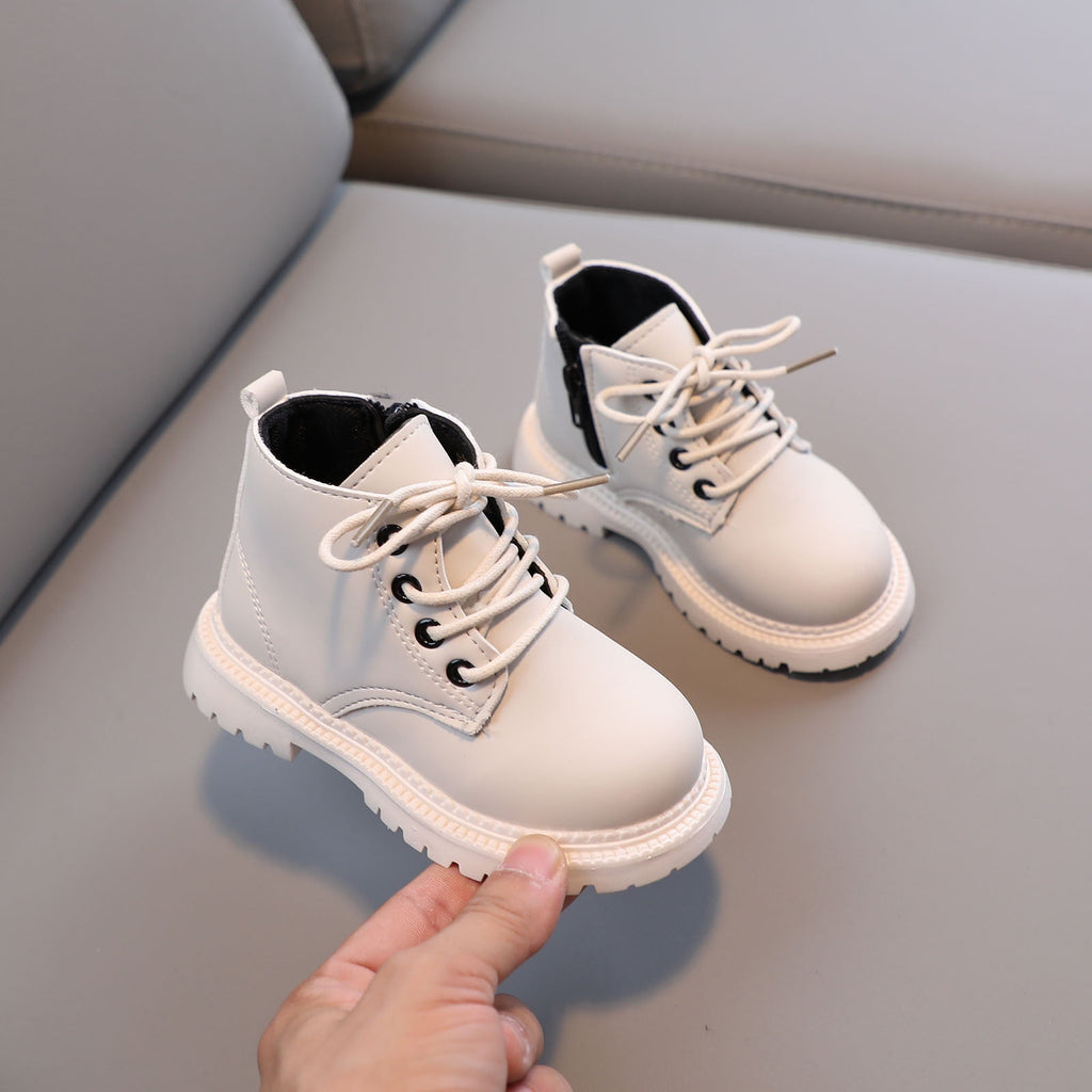 Girls' Boots Girls Kids Lace up Faux Fur Ankle Boots Winter Boots for Toddler/Little Kid/Big Kid Save Big