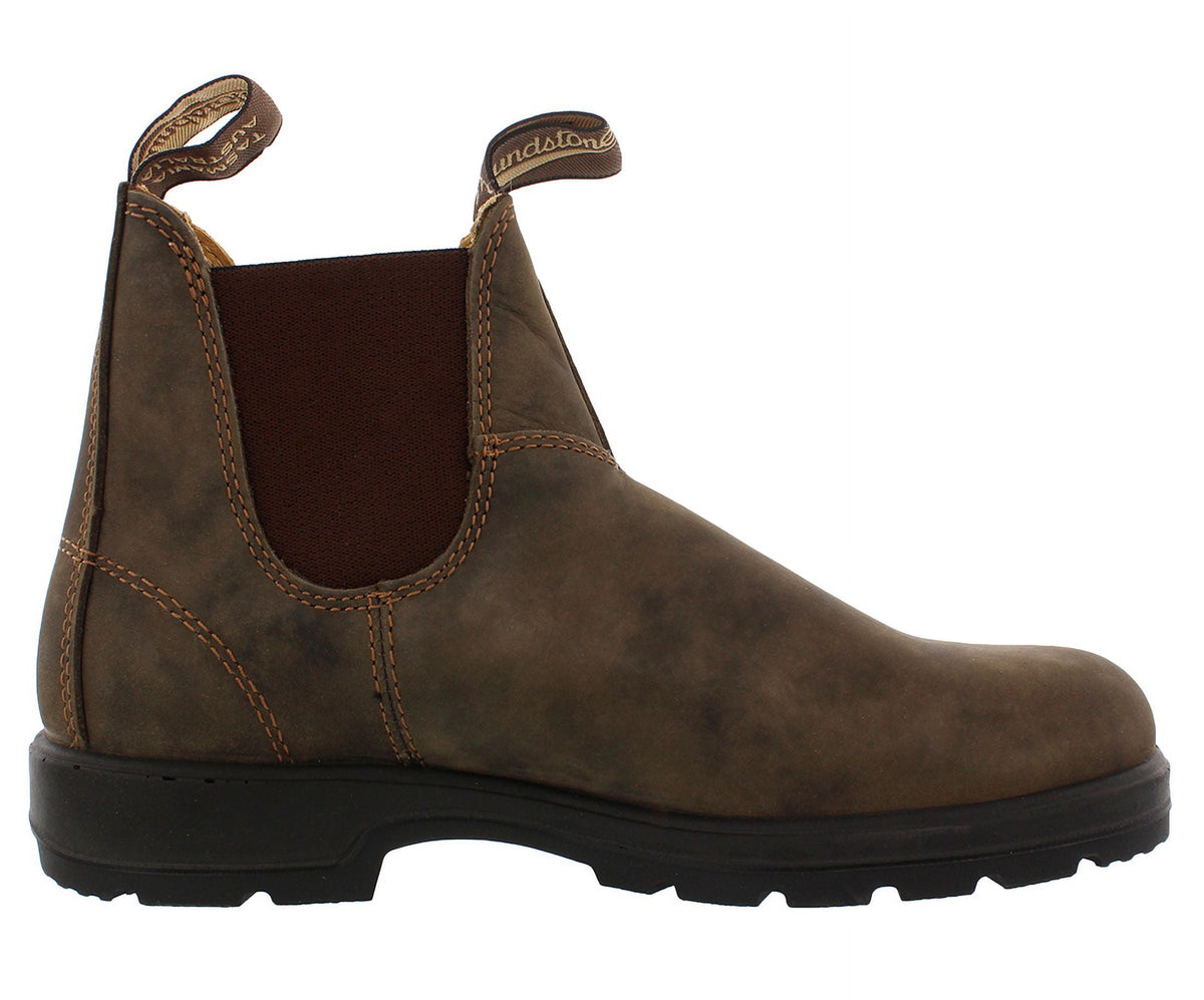 Blundstone Super 550 Series Chelsea Boot Rustic Brown 7.5 M