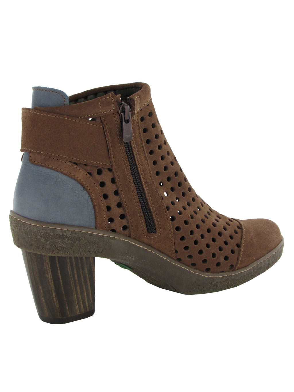 El Naturalista Womens Lichen NF77 Ankle Boot Shoes, Grafito/Wood, EU 36 / US 6