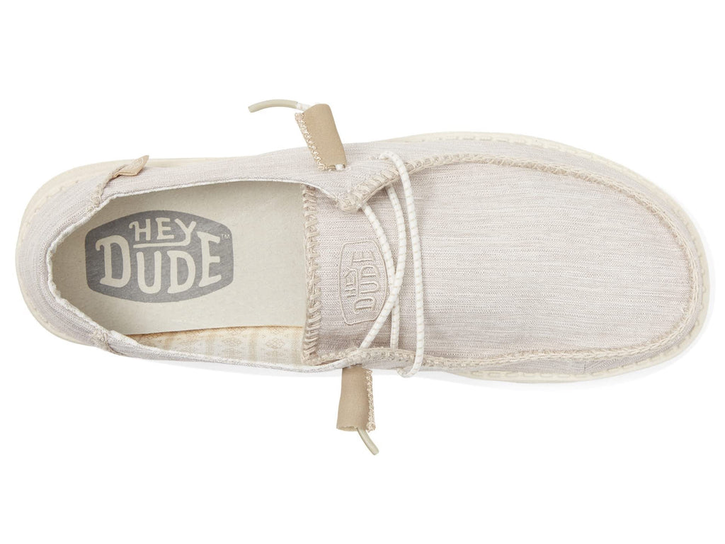 Hey Dude Womens Wendy Boho Lifestyle Canvas Slip-On Sneakers