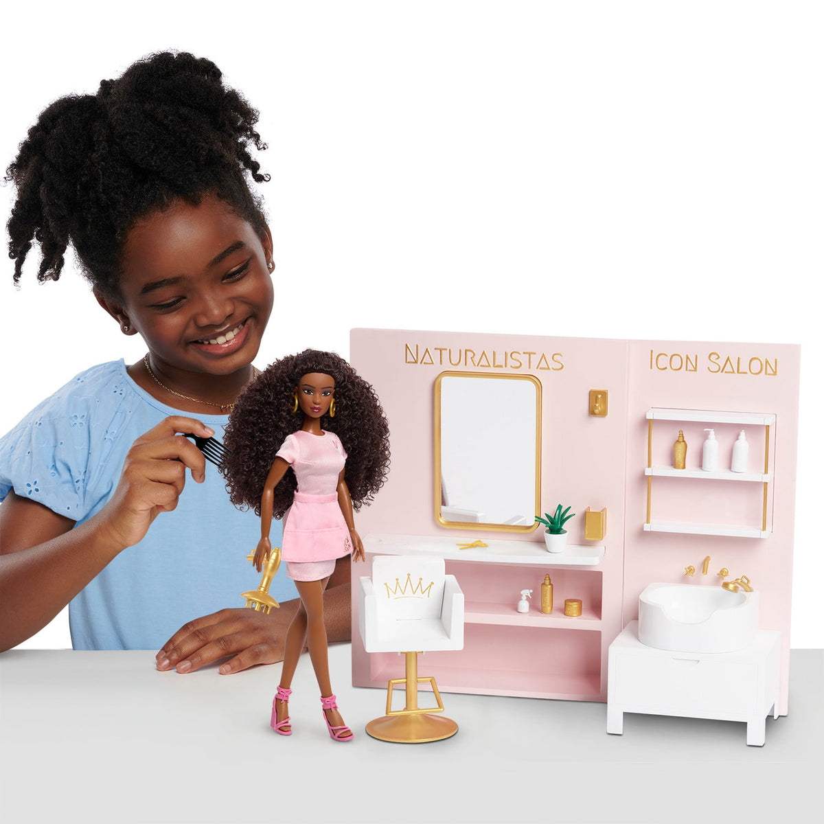 Naturalistas Dayna Icon Salon Playset