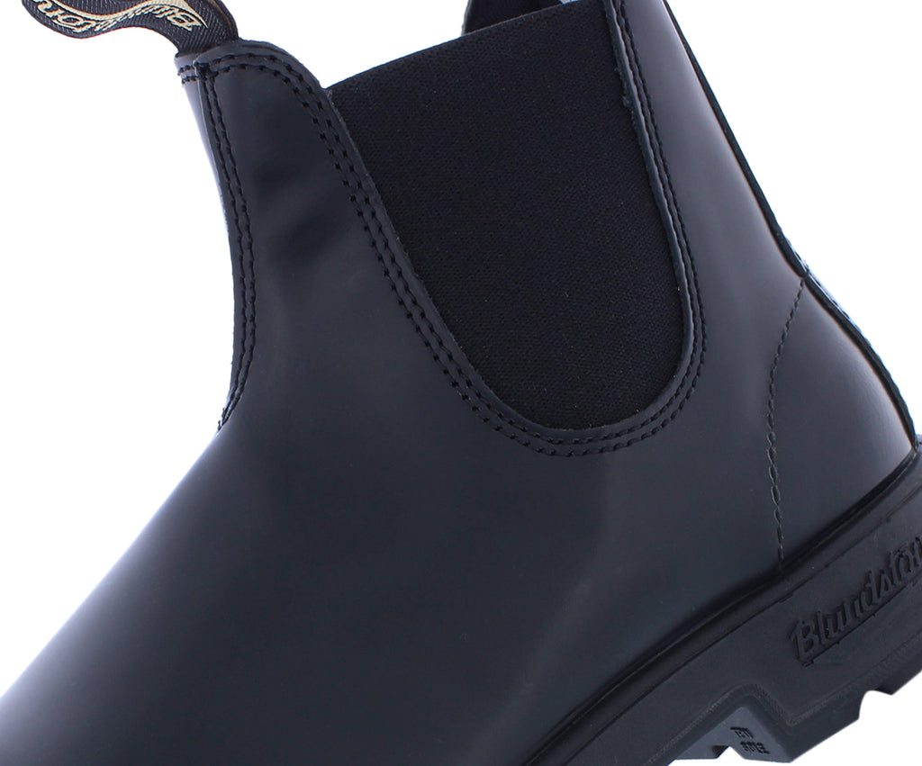 Blundstone Elastic Sided Unisex Shoes Size 8, Color: Black Brush