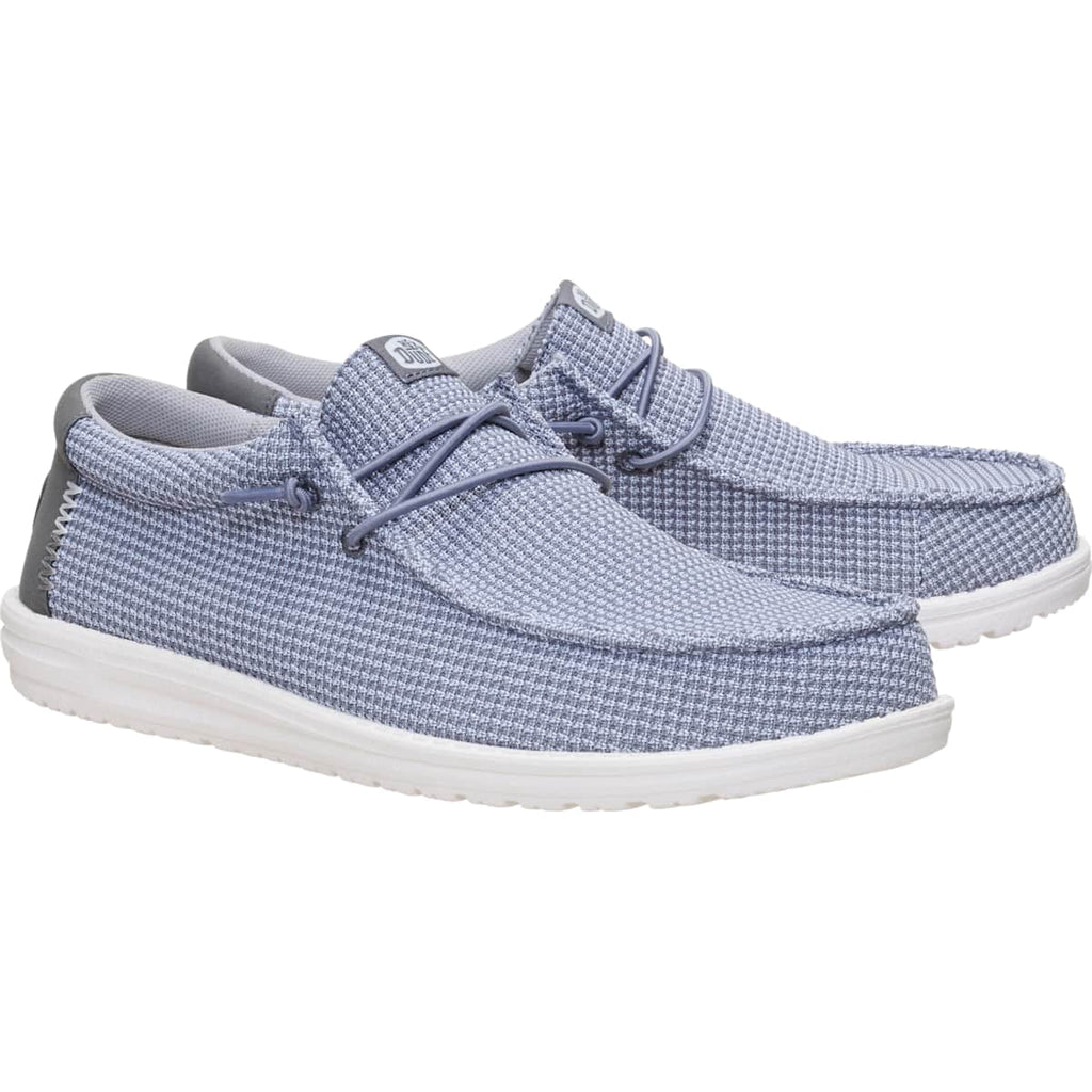 HEYDUDE Men Wally Mesh, Navy, 13