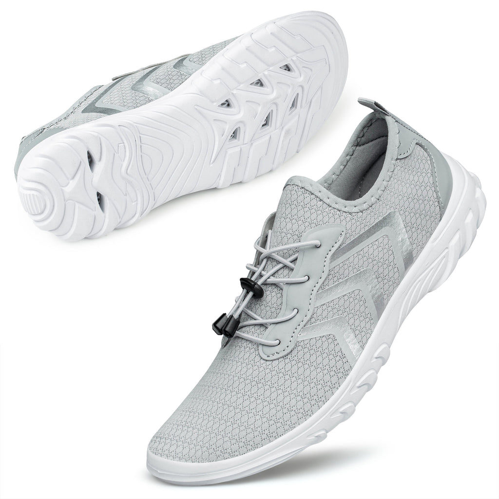 BNRSHOE Water Shoes for Women Men Quick-Dry Aqua Slip-ons for Beach Pool River Swim Surf Boating Fishing Diving