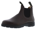 Blundstone Elastic Sided Vegan Boot Leather Mens Shoes Size 9.5, Color: Brown