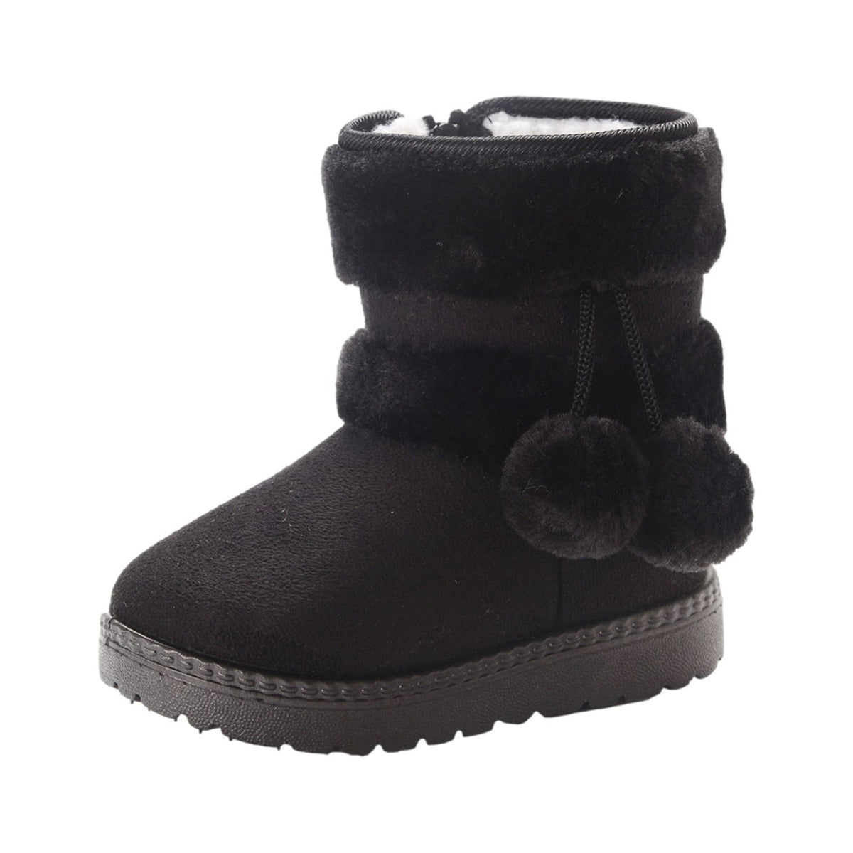 Boots Gift for Girls Girl's Winter Snow Boots Warm Faux Fur Lined Short Fashion Boot(Toddler/Little Kid) Save Big