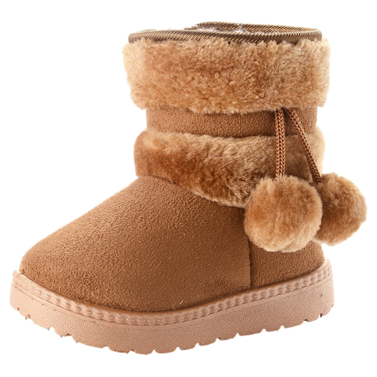 Boots Gift for Girls Girl's Winter Snow Boots Warm Faux Fur Lined Short Fashion Boot(Toddler/Little Kid) Save Big