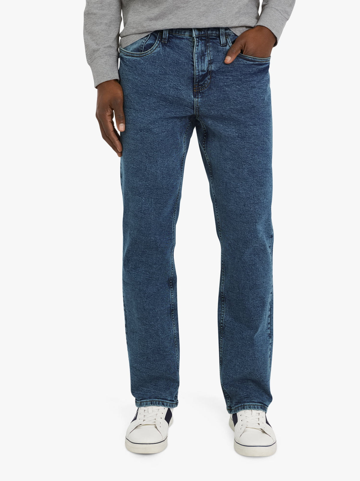 Chaps Men's & Big Men's Stretch Relaxed-Fit Denim Jeans, Sizes 30-42