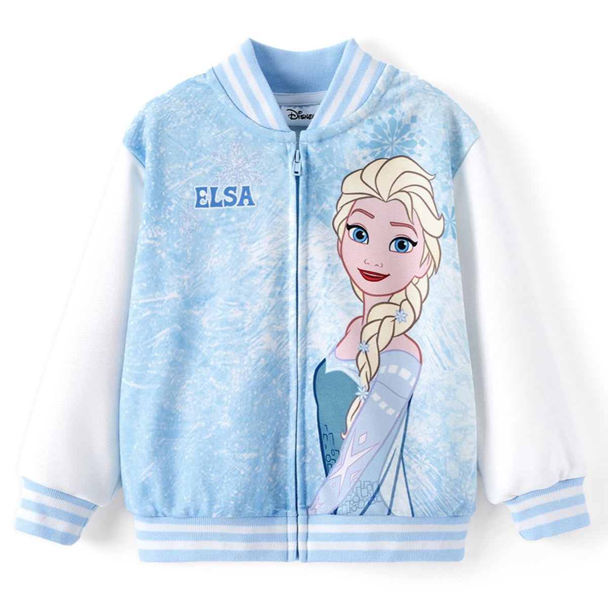 Disney Girls Bomber Jacket Minnie Mouse Colorblock Varsity Lightweight Sweatshirts Gift Fall Spring Sizes 3-10