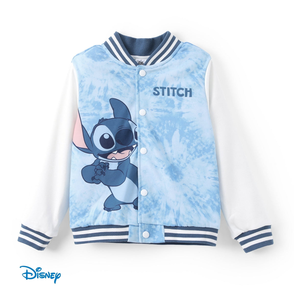 Disney Girls Bomber Jacket Minnie Mouse Colorblock Varsity Lightweight Sweatshirts Gift Fall Spring Sizes 3-10