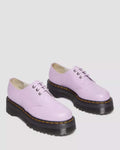 Dr. Martens 1461 Quad II 30612308 Unisex Purple Leather Platform Shoes KHD1939