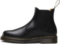 Dr Martens 2976 YS Women's Classic Leather Chelsea Boot in White Size 11