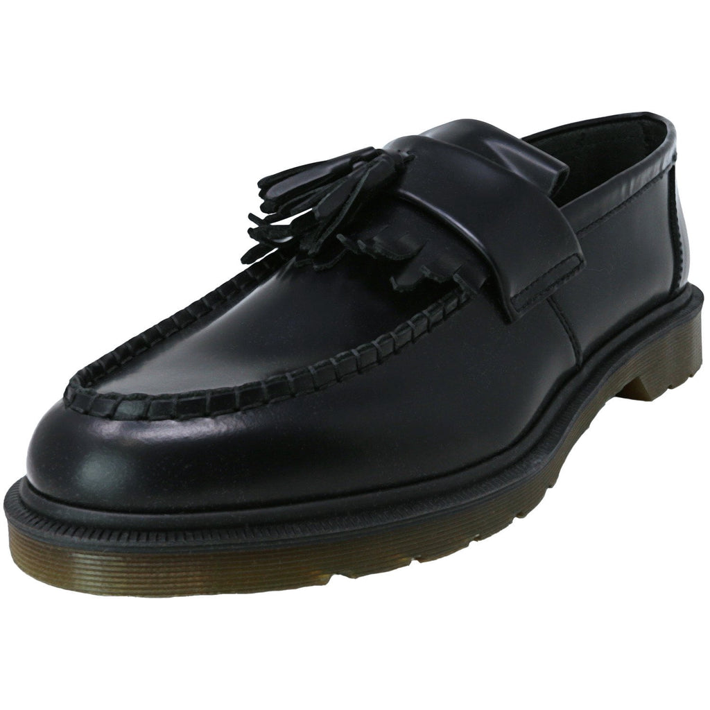 Dr. Martens Men's Adrian Black Ankle-High Leather Loafer - 13M