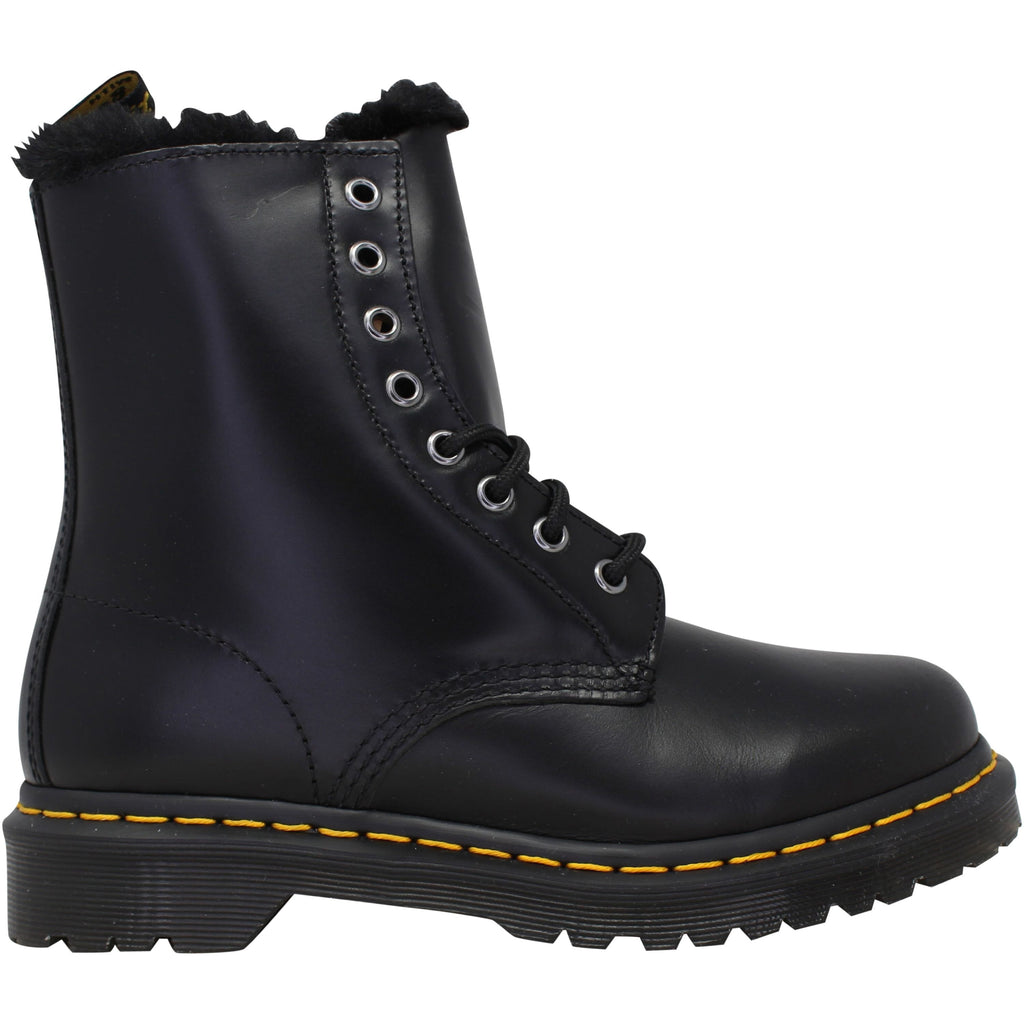 Dr. Martens Women's Serena Burnished Wyoming Chukka Boot 8 Dark Grey Atlas