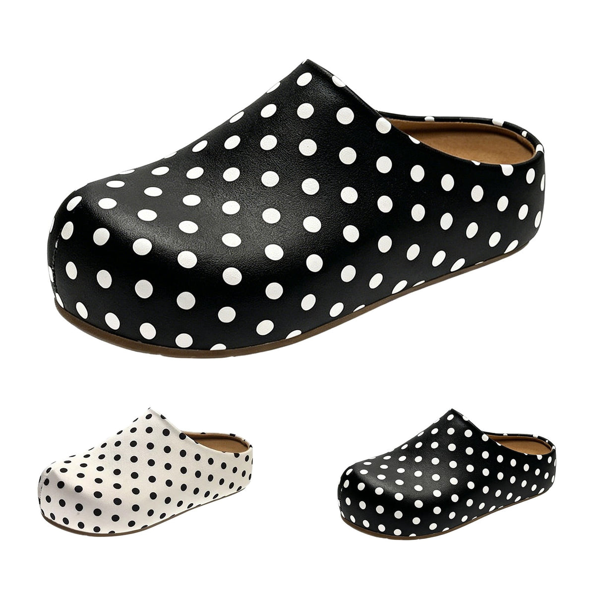 EaseDay Women's Slipper Shoes Comfortable Slip On Flats Casual Walking Shoes Lightweight Clogs for Women Summer Indoor Outdoor Use