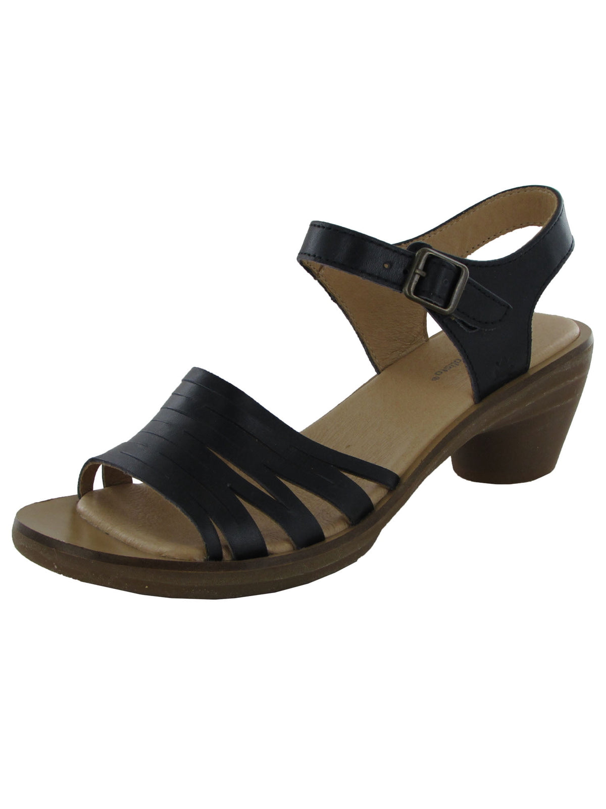 El Naturalista Womens Aqua 5352 Heeled Sandal Shoes, Caramel, EU 39 / US 8.5