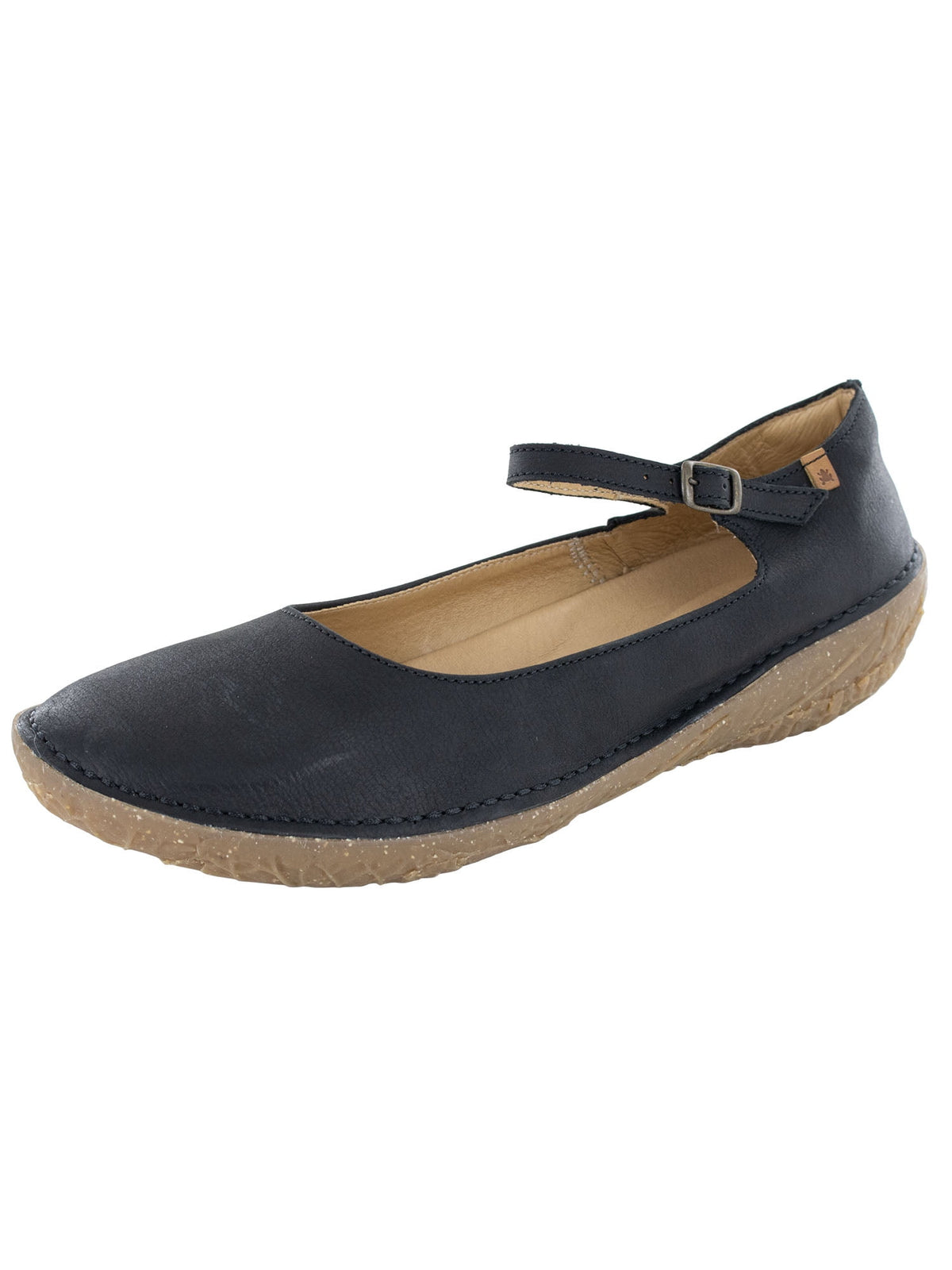 El Naturalista Womens Borago N5720 Ankle Strap Flat Shoes, Vaquero, EU 36 / US 6