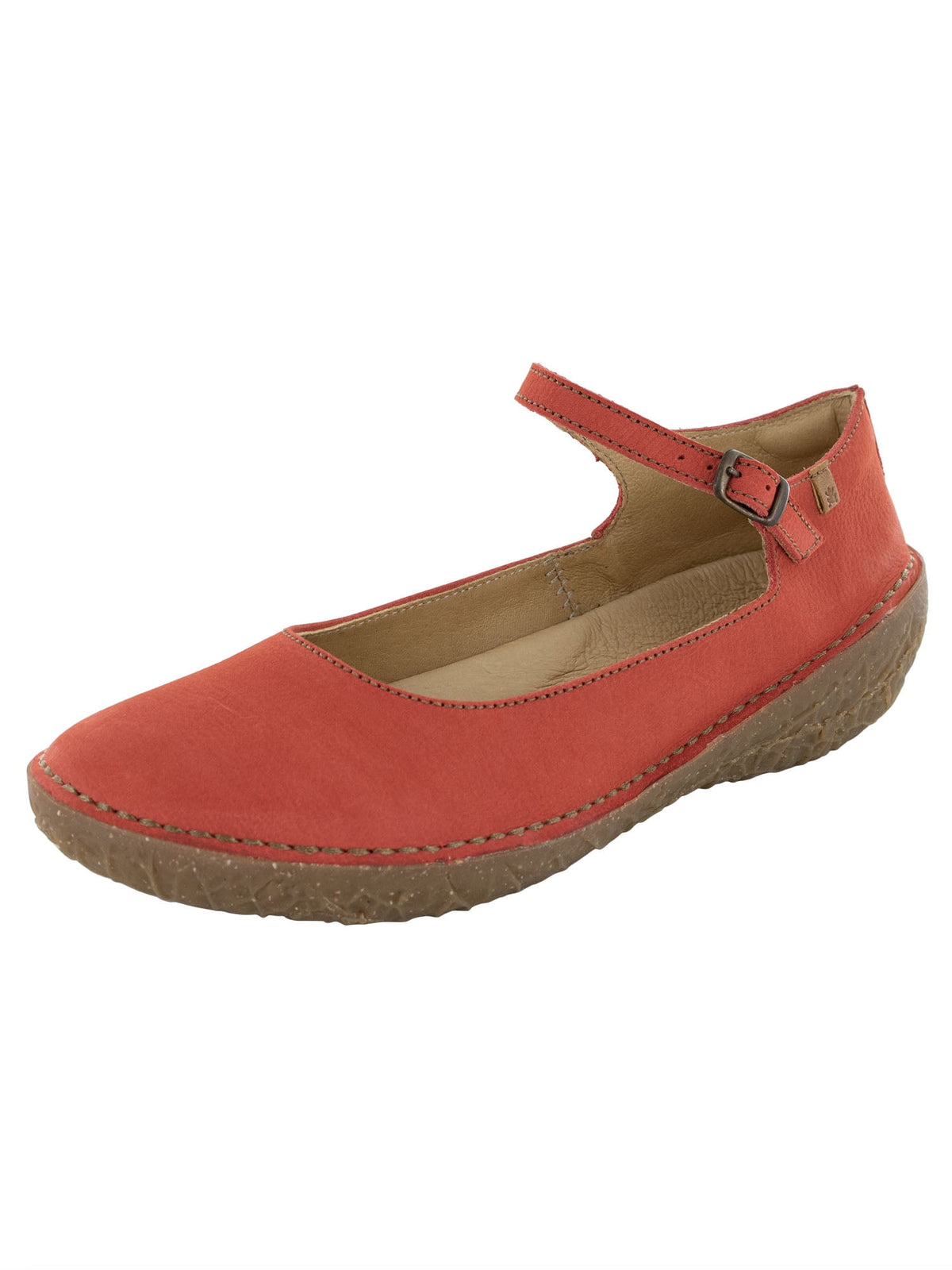 El Naturalista Womens Borago N5720 Ankle Strap Flat Shoes, Vaquero, EU 36 / US 6