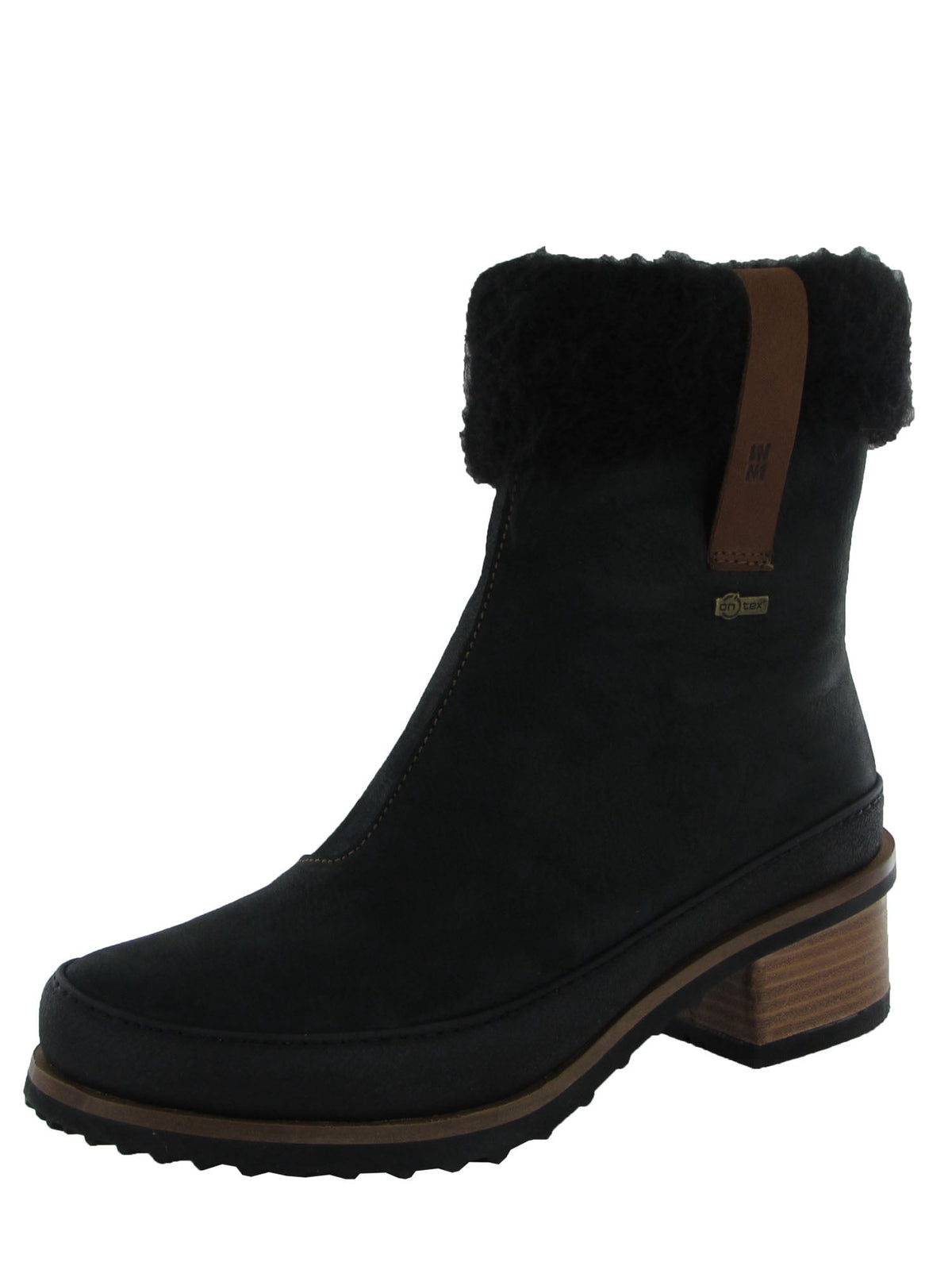 El Naturalista Womens Kentia N5122 Heeled Boot Shoes, Black/Black, EU 38 / US 8
