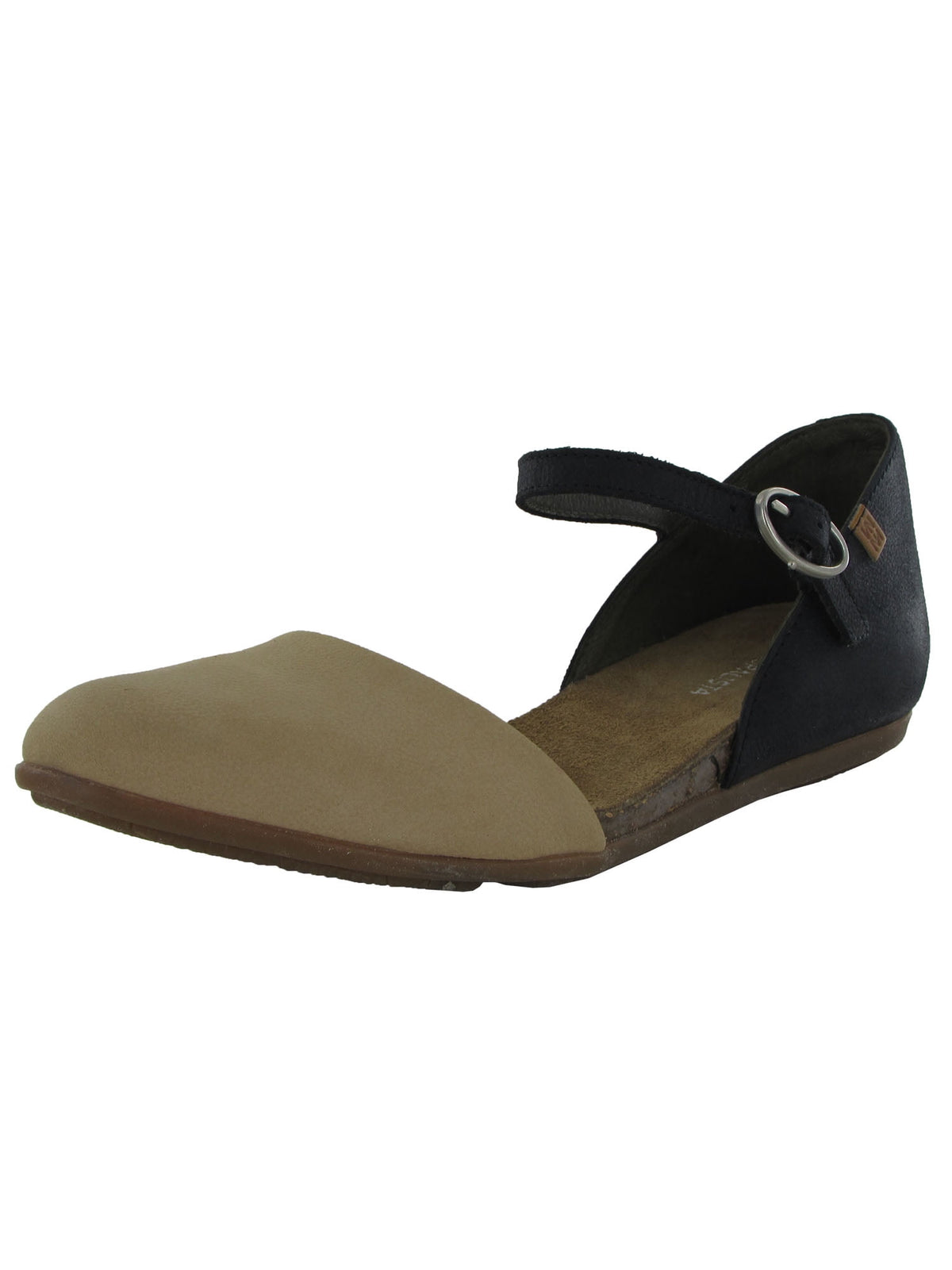 El Naturalista Womens Stella ND54 Sandal Shoes, Black/Piedra, EU 37 / US 7