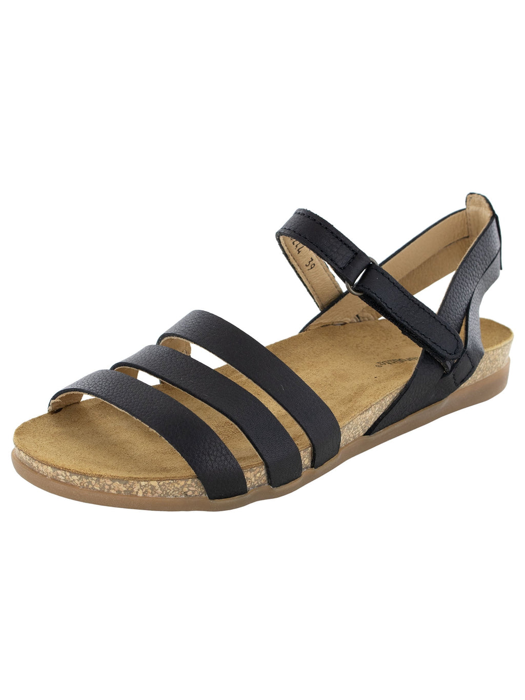 El Naturalista Womens Zumaia 5244 Sandal Shoes, Black, EU 41 / US 10