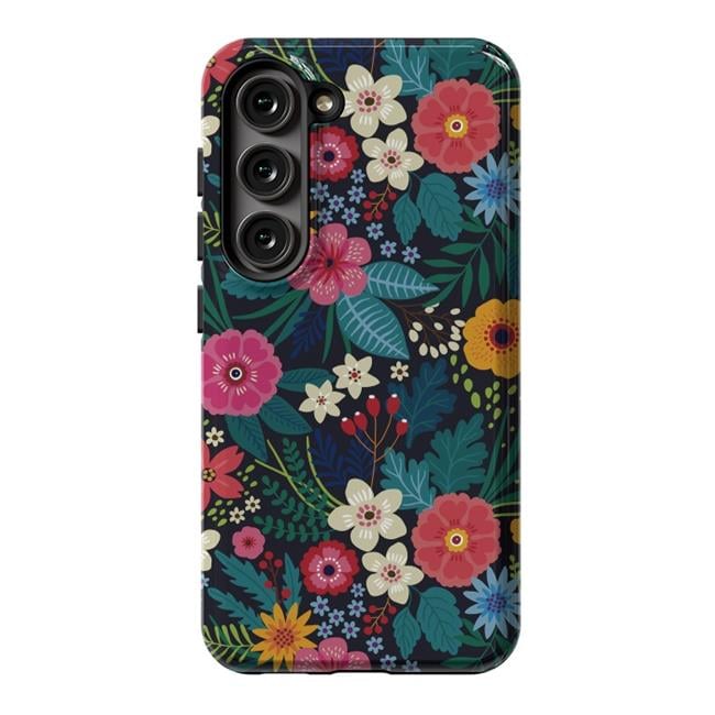 Flowers Pattern XXX Strong Fit Designer Cases for Galaxy S23