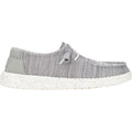 HEYDUDE Wendy Stretch Sox Wide, Light Grey, 8