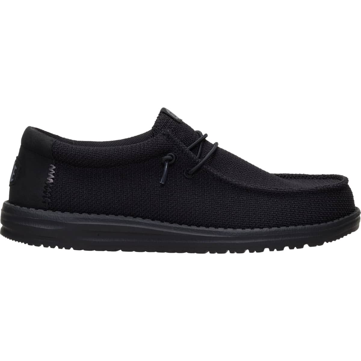 HEYDUDE Men Wally Mesh, Black Mono, 15