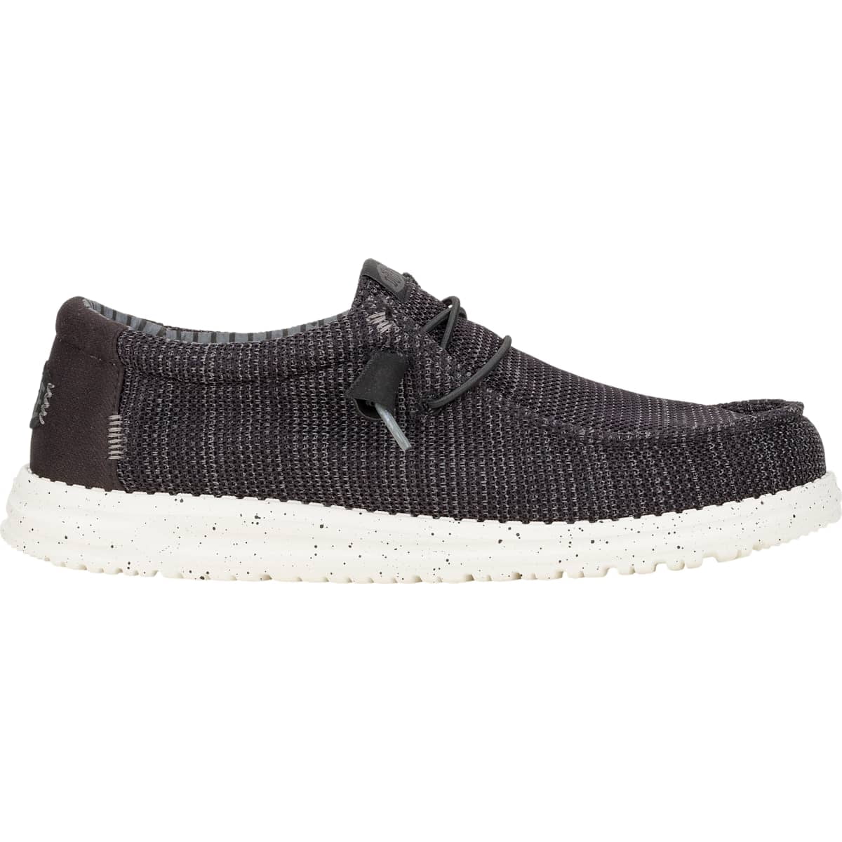 HEYDUDE Men Wally Stretch Sox Wide, Gray, 10