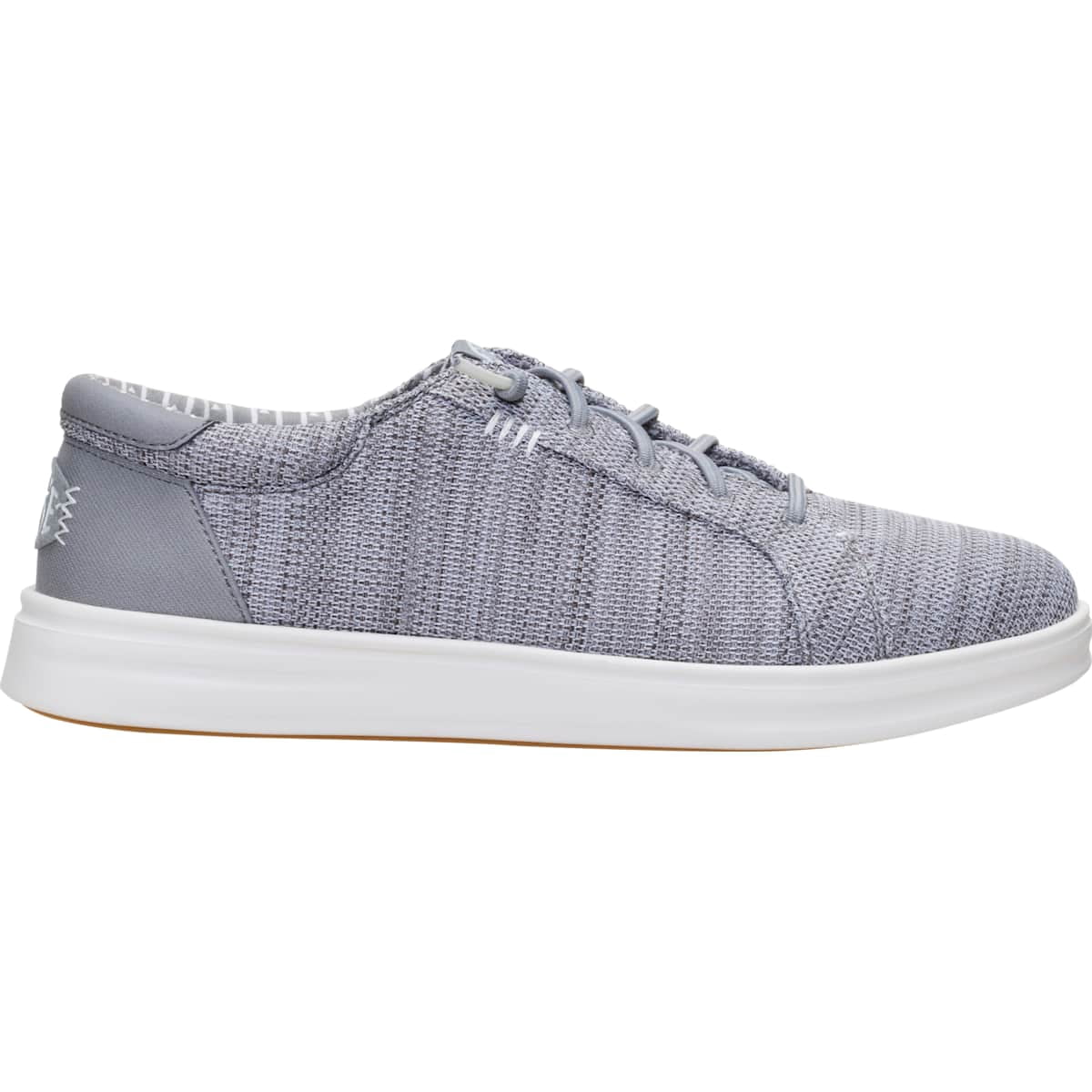 HEYDUDE Men Paul Pro Stretch Sox, Monument Grey, 7