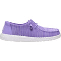 HEYDUDE Wendy Stretch Sox, Purple, 9