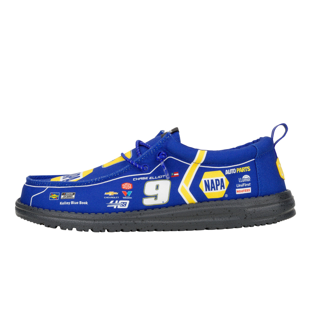 HEYDUDE Wally NASCAR Chase Elliott, Blue/Multi, 10